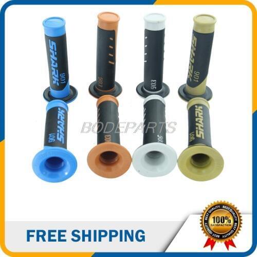 Motorcycle High Quality Dirt Pit Bike Motocyle Universal Handlebar Rubber Gel Hand Grips Brake Handle Grip Free Shipping