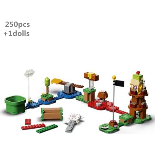 2021 NEW Super Battles Adventures Starter Course Building Blocks Classic Movie Model Figures Compatible With Bricks Kids Toys