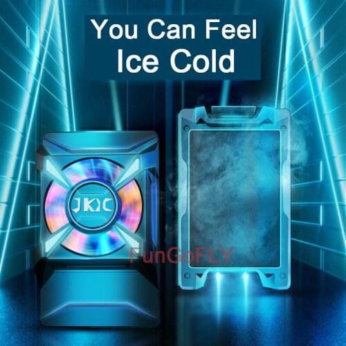 Cell Phone Cooler Mobile Cooling Fan for Game Radiator Gaming Accessories Heat Sink Phone Temperature Dissipate Cool Down