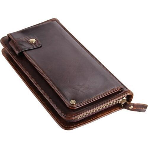 Luxury Genuine Leather Wallet Mens Purse Leather Male Clutch Fashion Women Purse Wallet Coin Bag Money Clip Wholesale New 2016