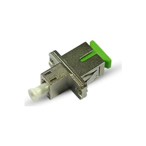 SC-LC Singlemode Simplex Hybrid Fiber Optic Adaptor