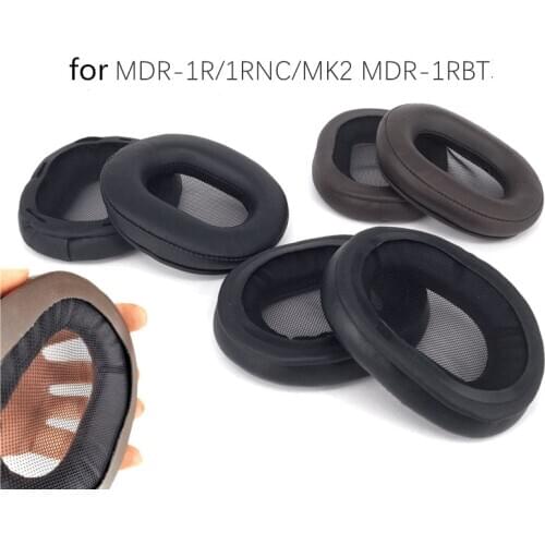 Replacement Ear pads for Sony MDR-1R/1RNC/MK2 MDR-1RBT Headphones Soft Foam Ear Cushions High Quality Earpads