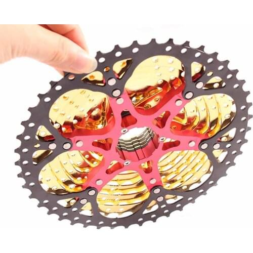 11-46T 10 Speed MTB Bike Bicycle Ultra-light Cassette Flywheel Freewheel Road Bike Freewheel Bicycle Cycling Accessories
