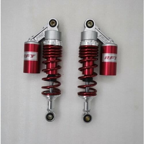 Universal 265mm 280mm Motorcycle Shock Absorber 7mm spring for HONDA YMAHA SUZUKI Kawasaki black red