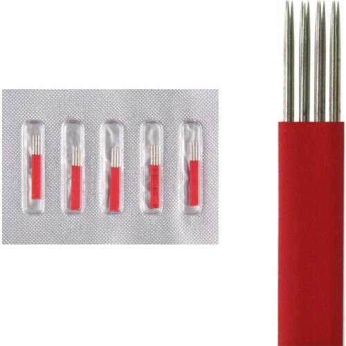 High Quality 0.22/0.25mm Flex /14/18 /4*3R Microblading Blades Eyebrow Sobrancelha Needles Tatuagem Lamina Microblade