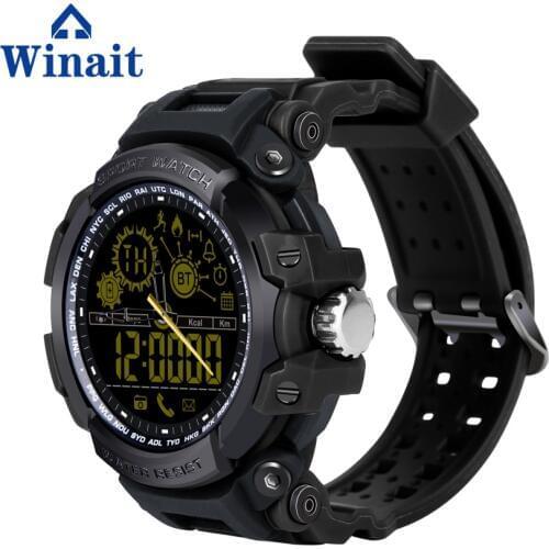 Winait Profession waterproof digital sports watch, smart watch phone with app