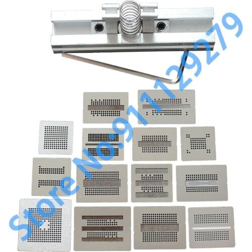 15pcs/lot Full Set BGA Reballing Stencil Dedicate Kit For DDR DDR2 DDR2-2 DDR2-3 DDR3-2 DDR3-3 DDR5 DDR7