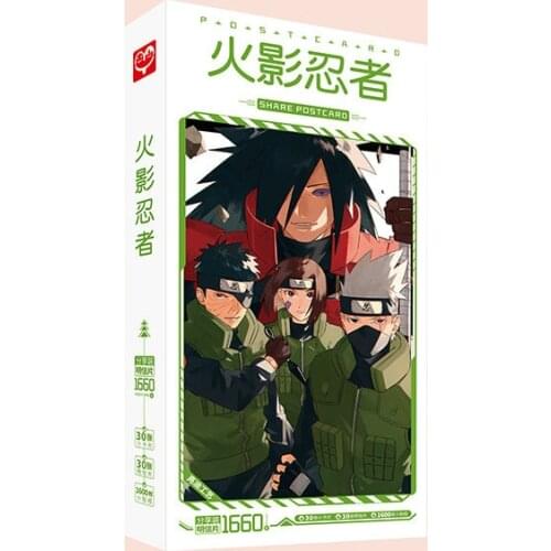 1660pcs/Box Postcards Anime Post Card Message Card Gift Card