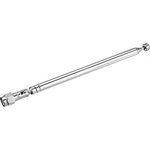 40MHz-6GHz Frequency SMA Rod Antenna for LimeSDR HackRF Development Board for Radios/Televisions/Instruments