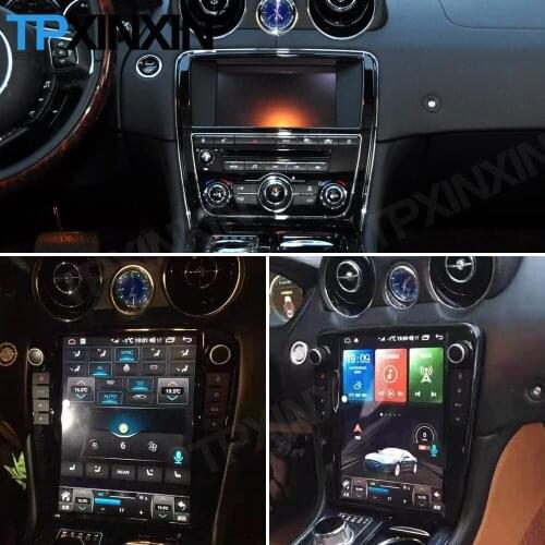 128G Carplay Car Radio Android For Jaguar XJ XJL 2010 2011 2012 2013 2014 2015 2016 2017 2018 GPS Navigation BT Player Head Unit