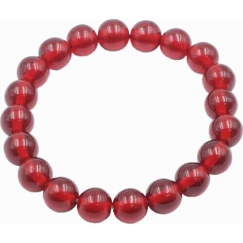 Charms Unisex Bead Bracelet Buddhist Buddha Faux Beeswax Resin Ambers 8mm 10mm Prayer Beads Bracelets Bangles Jewelry 7.5" A865