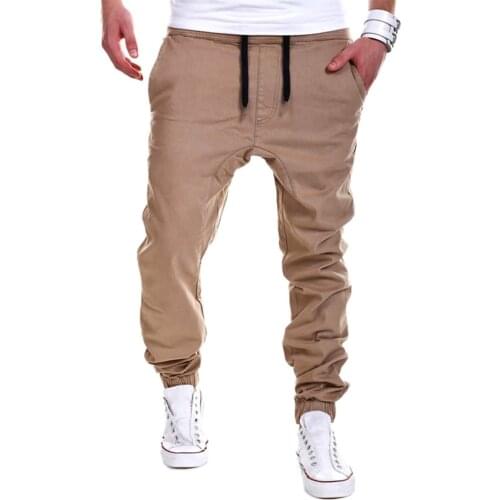 2021 New Mens Trousers Male Pants Summer Sport Breathable Solid Color Drawstring Casual Trousers Fitness Streetwear M-3XL