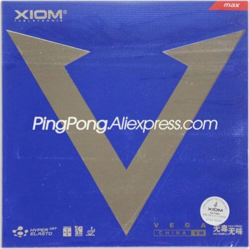 XIOM VEGA CHINA Table Tennis Rubber Original XIOM VEGA Ping Pong Sponge