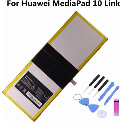 HB3X1 HB3484V3EAW-12 Flat Panel Battery For Huawei MediaPad 10 Link S10-201wa Tablet PC High Quality Replacement Bateria + Tools