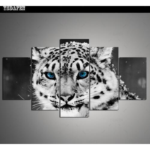 HD Printed Painting Canvas Printing Leopard painting Room decor print poster picture canvas Framed Art HG-163