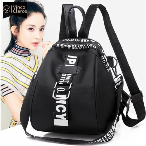 Oxford Letter Mini Backpack Purse for Women Cute Travel Back Pack Mochilas Para Mujer Designer Bags High Quality Bagpack Fashion