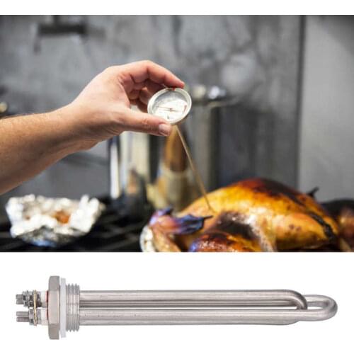 12V 24V 36V 48V Heating Tube Electric Stainless Steel Rod Equipment Industrial Supplies 1 Inch BSP Heating Rod