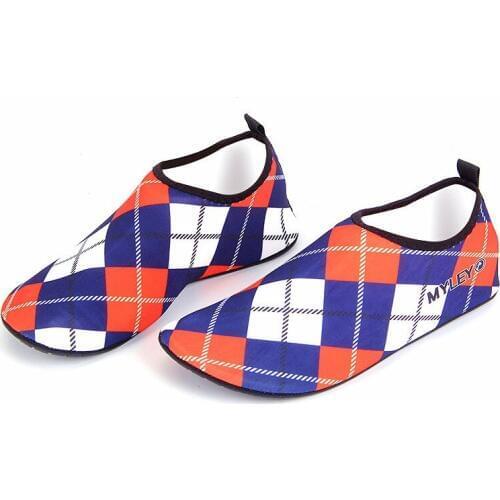 Men Woman Barefoot Skin Sock Striped Shoes Beach Pool GYM Aqua Water Socks Beach Swim Slipper On Surf