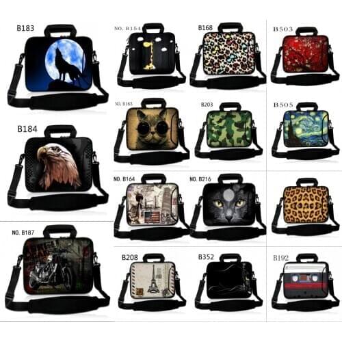 Laptop Handbag Sleeve Case Protective Shoulder Bag Notebook Carrying Case Waterproof For 15.6 inch Macbook Air Lenovo Dell