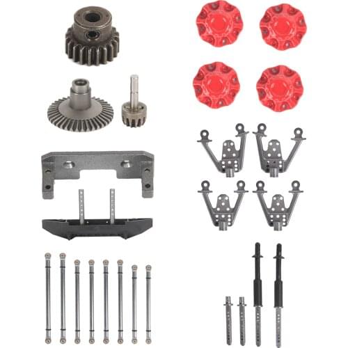 RC Upgrade Metal Parts for SCX10 4WD 1:10 Scale RC Car Modified Decoration