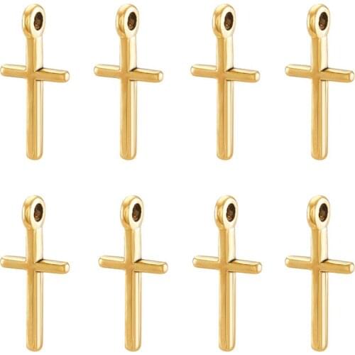 Cross Shape Pendants for Jewelry Making Craft DIY Earring Bracelet Necklace Charms Making
