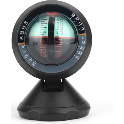 Portable Angle Slope Level Meter Finder Balancer Car Vehicle Inclinometer Accurate Angel Level Finder Tool For Car Travellers