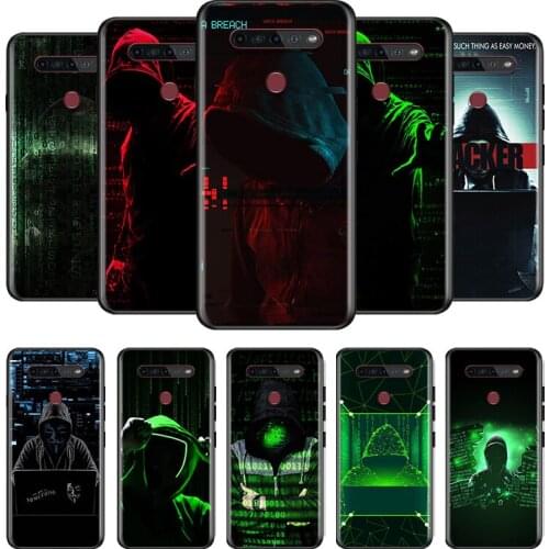 Cool Hacker Boy For LG G8 V30 V35 V40 V50 V60 Q60 K40S K50S K41S K51S K61 K71 K22 ThinQ 5G Phone Case