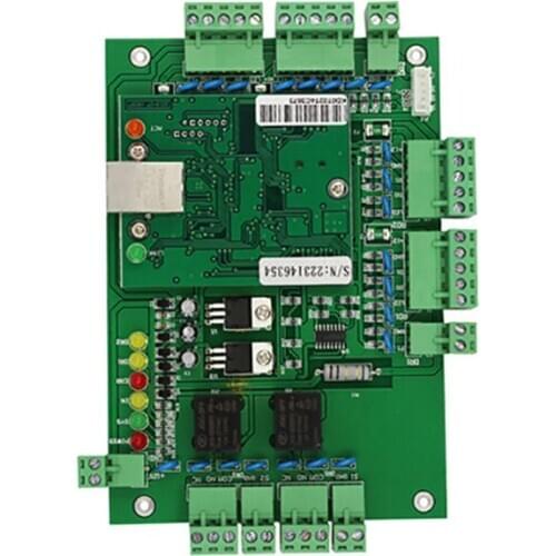 TCP/IP Wiegand Entry Access Control Board Panel Controller For gate Door Entry Systems type Optional