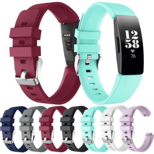 For Fitbit Inspire HR fashion silicone strap for Fitbit Inspire HR new sport unisex frontier/classic wrist bands strap accessory