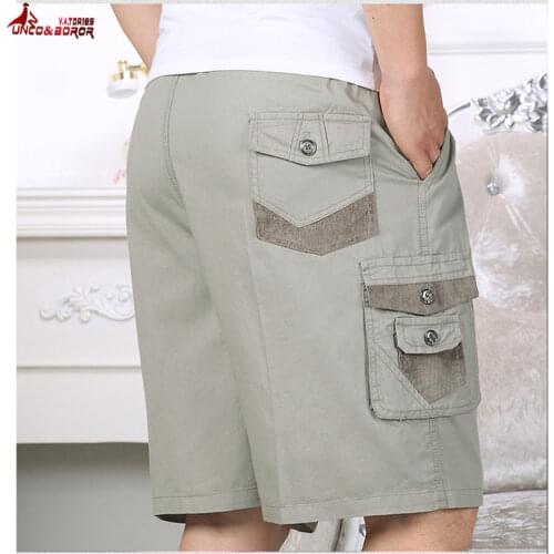 New Cargo Shorts Men Summer Fashion Army Military Tactical Homme Shorts Casual Multi-Pocket Male Baggy Trousers