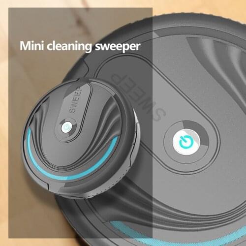 Smart Robot Vacuum Cleaner Automatic USB Rechargeable Floor Sweeping Robot Sweeper Vacuum Cleaners Household Tool