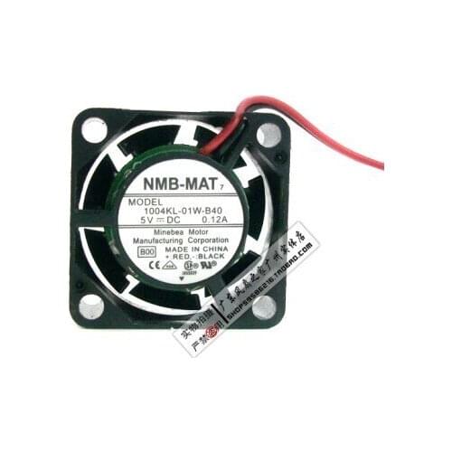 For Minebea nmb 2510 2.5 5v 0.12a dual ball bearing fan 1004kl-01w-b40