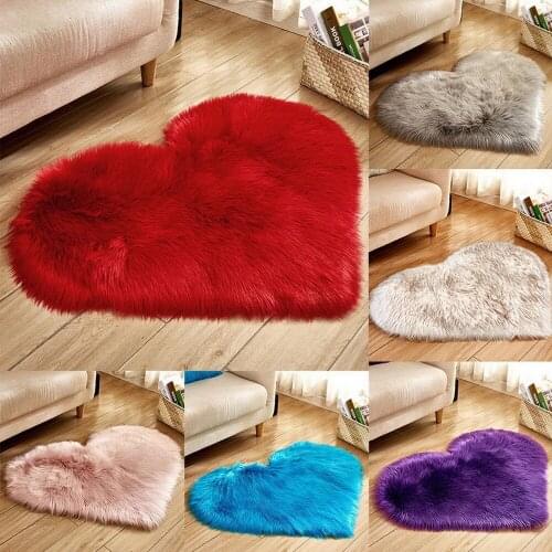 Shaggy Carpet for Living Room Plush Rug Children Bed Room Fluffy Floor Carpets Non Slip Faux Fur Home Decor Rugs Soft floor Mat