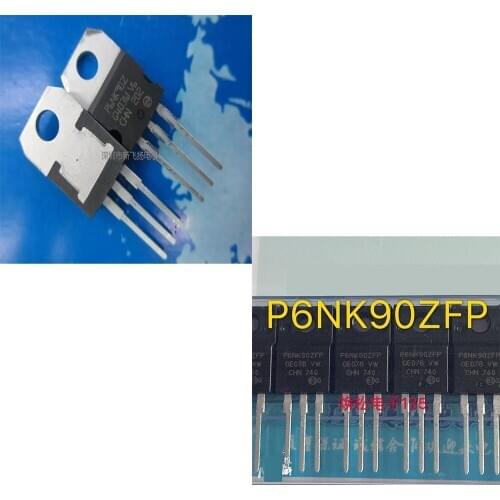 10pcs/lot STP6NK90Z P6NK90Z TO-220 TO-220F