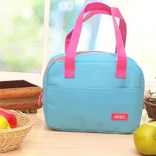 2021 Waterproof Thickness Insulated Picnic Lunch Bag Childern Kids Lunch Bag High Quality Portable Office Food Storage Handbags