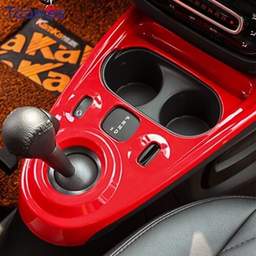 Car Variable Speed Panel Decoration Cover For Mercedes Smart 453Fortwo Forfour Styling Interior Sticker Modification Accessories