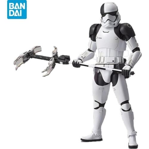 BANDAI Star Wars First Order Stormtroops Executioner Imperial Army Empire Elite Soldier Mandalorian Assembly Models Kids Toys