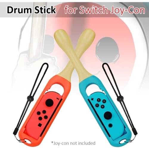 Drum Stick For Nintendo Switch Motion Sensing Game Taiko Drum Master For NS Switch Joy-Con Game Controller Drum Stick