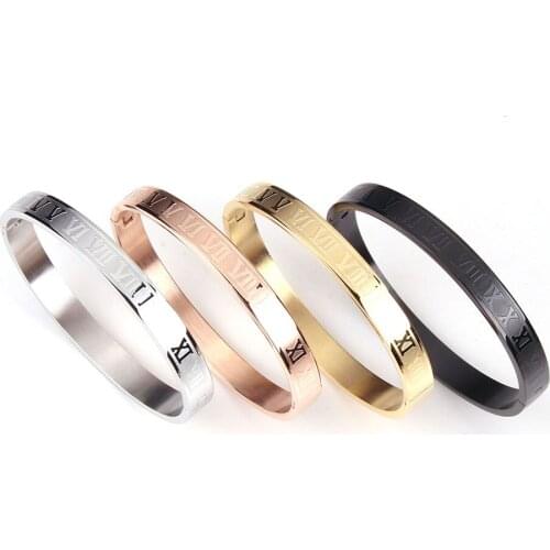 Stainless Steel Bracelet Mens Titanium Steel Bracelet Adjustable Cuff opening Luxury Mens Bracelet Luxury Jewelry 2020