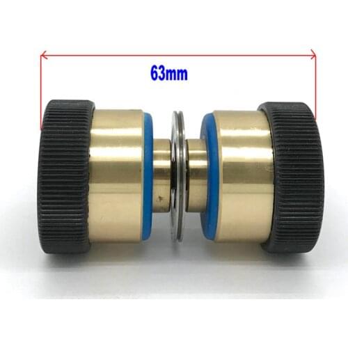 Wire Cut Parts PulleyRoller 070 OD32*L59mm Guide Wheel Assembly Brass Seat Double Side for EDM Molybdenum Wire
