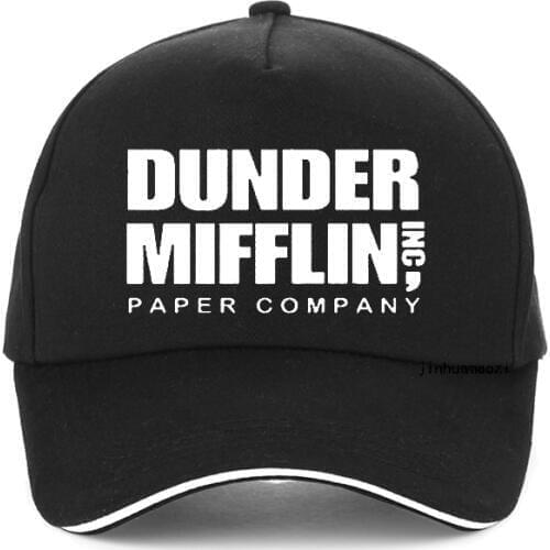 Company cap Men Women fashion The Office TV Show Dunder Mifflin Paper Baseball caps Brand Unisex Dad hat snapback gorra hombre