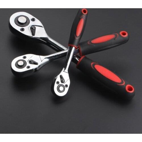 1/4" 3/8" 1/2"inch Ratchet Wrench 24 Teeth Extending Telescopic Ratchet Socket Wrench Tool Plate Ratchet Handle Wrench