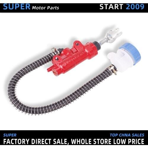 Motorcycle Rear Brake Pump Master Cylinder For YAMAHA TZR250 XJR400 FZ400 FZR250 FZX750