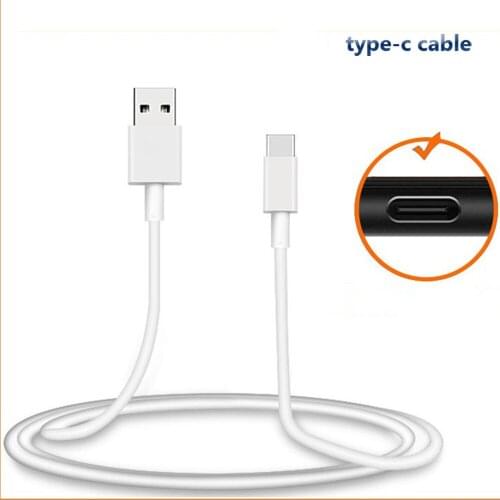 Original Xiaomi 100CM USB Type C Cable 2A Fast Charging Data Cord For MI Note 10 Lite CC9 Pro Redmi Note 10 9 9S 9T 9C 8 8A 8T 7