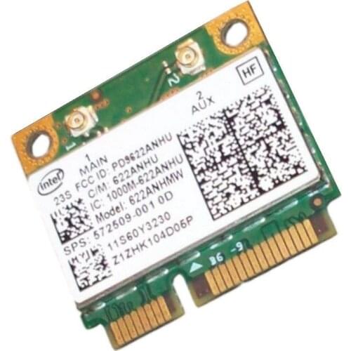 Mini pcie Card for Intel 6200 622ANHMW Wifi 802.11 a/g/n 300Mbps Mini PCI-E WLAN WIreless Card HP SPS 572509-001