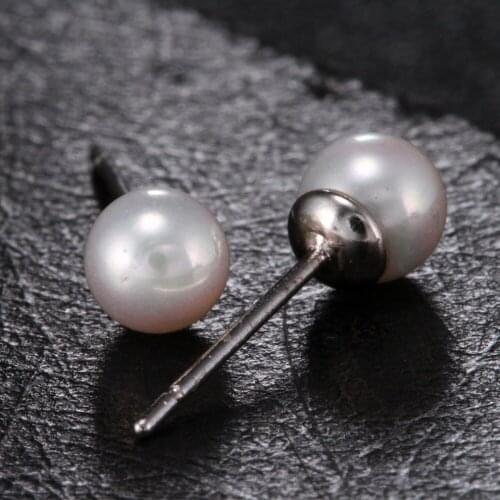 2018 New Accessories stud earrings Wholesale 1 Pairs Elegant Hot Sale Fashion Pearl Earrings Ear Stud Women Girls' Jewelry