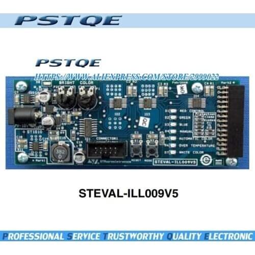 NEW Original STEVAL-ILL009V5 New RGB color demonstration board based on the STP04CM05 and ST1S10