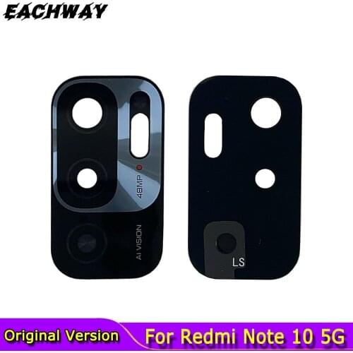 Suitable for Xiaomi Redmi Note 10 5G camera lens replacement parts, brand new rear camera lens