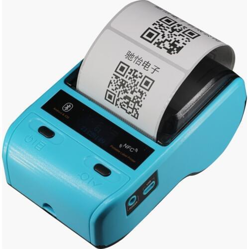 Portable Mini 58mm Bluetooth 2.0 Android POS Receipt Thermal Printer Bill Label Printer Machine For Supermarket Restaurant