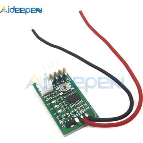DC 12V PWM Temperature Controller Fan Speed Control Governor Automatic Temp PWM Speed Controller Switch for PC Fan/Alarm STK IC